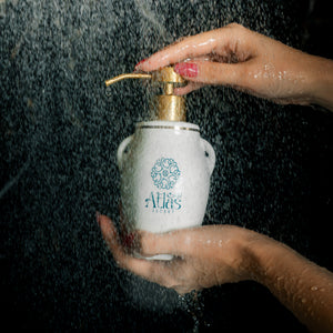 Tanjia en céramique avec son écrin en similicuir fait main